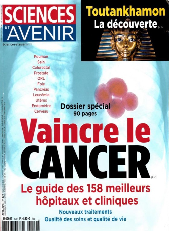 Sciences et Avenir Avril 2016