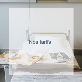 Nos tarifs