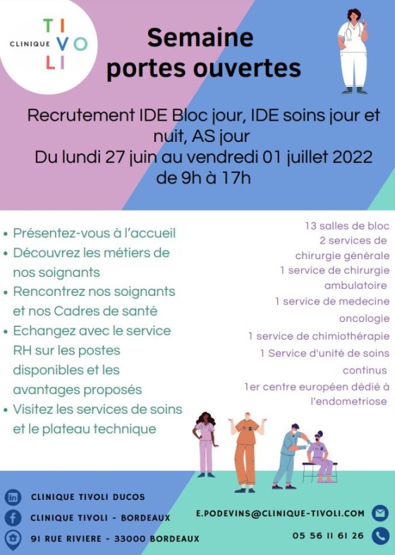 AFFICHE PORTES OUVERTES